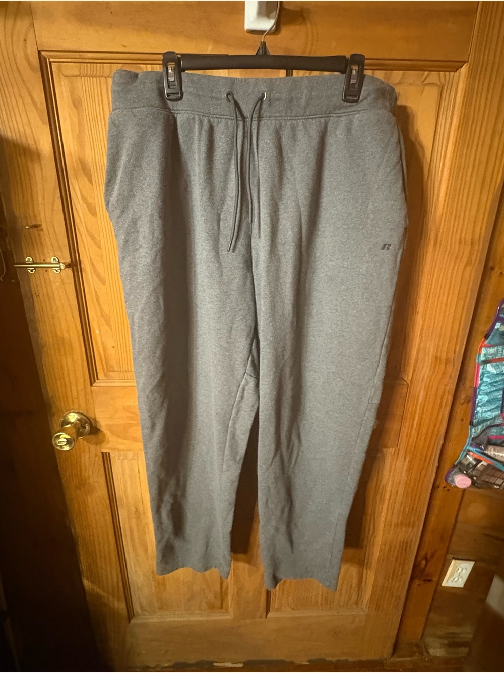 Russell Athletic Charcoal Gray Men's Drawstring Joggers